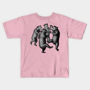 Frolicking Bears Kids T-Shirt